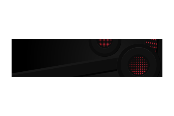 Abstract Dark Horizontal Banner: A Modern Design Essential for Creative Professionals