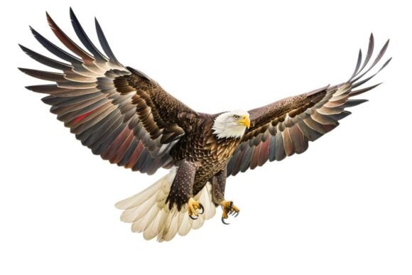 Eagle Flag Patriotic 4th of July Design