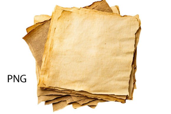 Embracing the Charm of Vintage Paper Sheets PNG in Modern Design and Digital Workflows