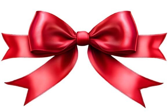 Red Bow: A High-Resolution Asset for Professional Design