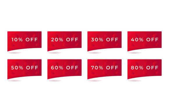 Red Rectangular Discount Banner: A Practical Tool for Visual Marketing and Conversion Optimization