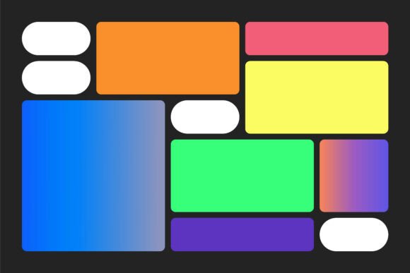 Revolutionizing Web Design with the Colorfull Bento Grid Web Layout Template