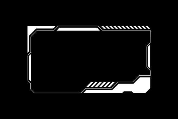 Sci Fi HUD Frame Futuristic Cyberpunk: A Design Style for Modern Creative Projects
