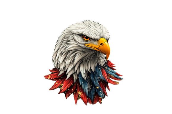 Strategic Use of American Bald Eagle Patriotic PNG for Branding and Communication
